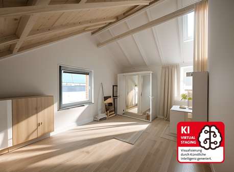 Schlafzimmer - Reihenmittelhaus in 41189 Mönchengladbach mit 62m² kaufen