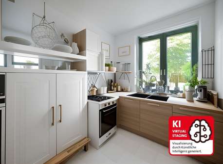 Küche - Doppelhaushälfte in 41236 Mönchengladbach mit 109m² kaufen