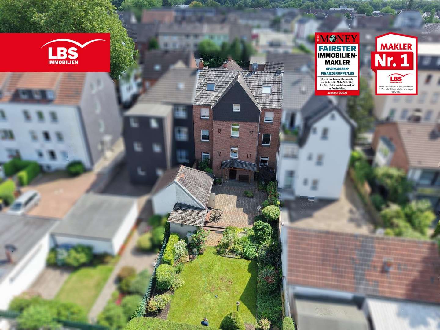 Luftbild Luftbild - Mehrfamilienhaus in 45964 Gladbeck mit 212m² kaufen
