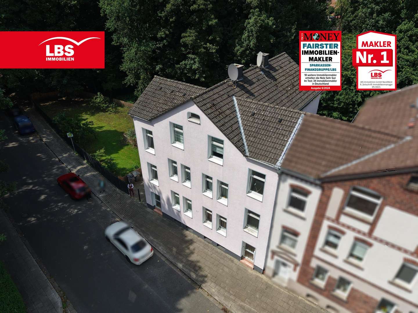 Luftbild - Mehrfamilienhaus in 45896 Gelsenkirchen mit 261m² kaufen