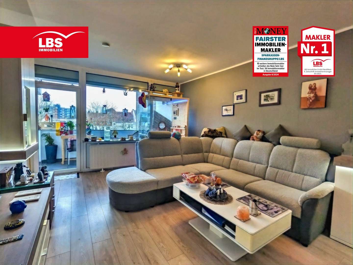 Wohnbereich1 - Etagenwohnung in 44629 Herne mit 52m² kaufen