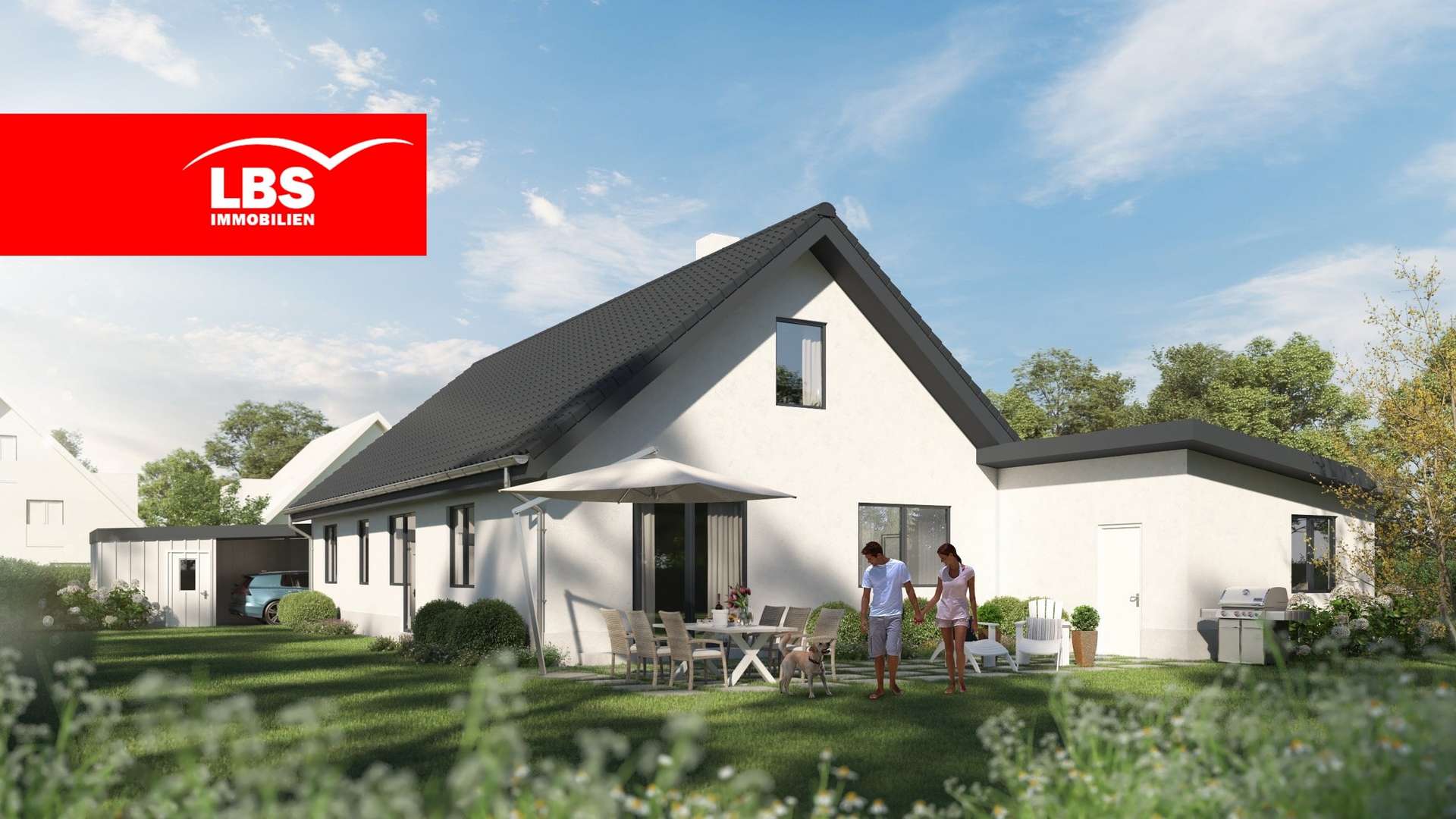 Visualisierte Hinteransicht - Einfamilienhaus in 52156 Monschau mit 135m² kaufen