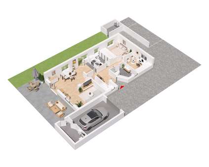 Grundrisse EG - Einfamilienhaus in 52156 Monschau mit 135m² kaufen