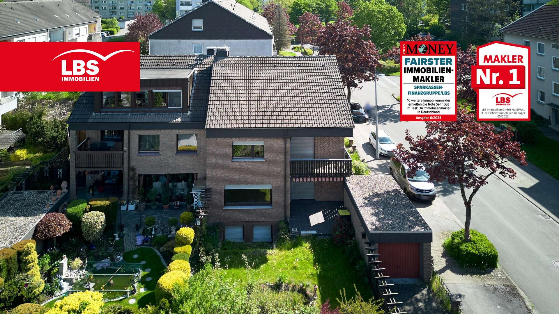 Außensicht - Doppelhaushälfte in 58708 Menden mit 133m² kaufen
