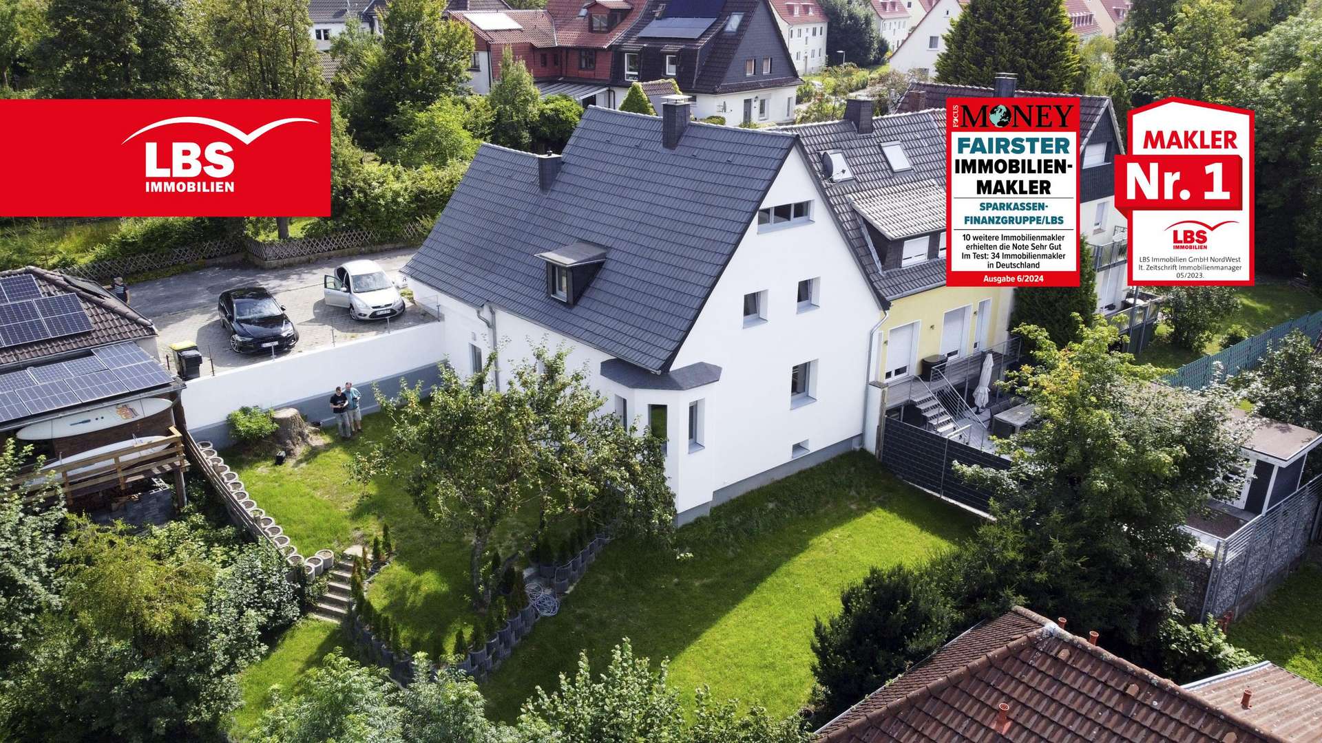 Aussenansicht  - Zweifamilienhaus in 58706 Menden mit 175m² kaufen