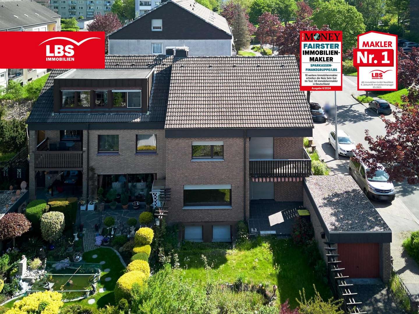 Außensicht Außensicht - Doppelhaushälfte in 58708 Menden mit 133m² kaufen