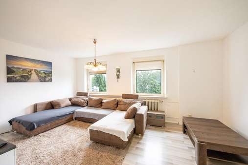 EG: Wohnzimmer EG: Wohnzimmer - Doppelhaushälfte in 58509 Lüdenscheid mit 78m² kaufen