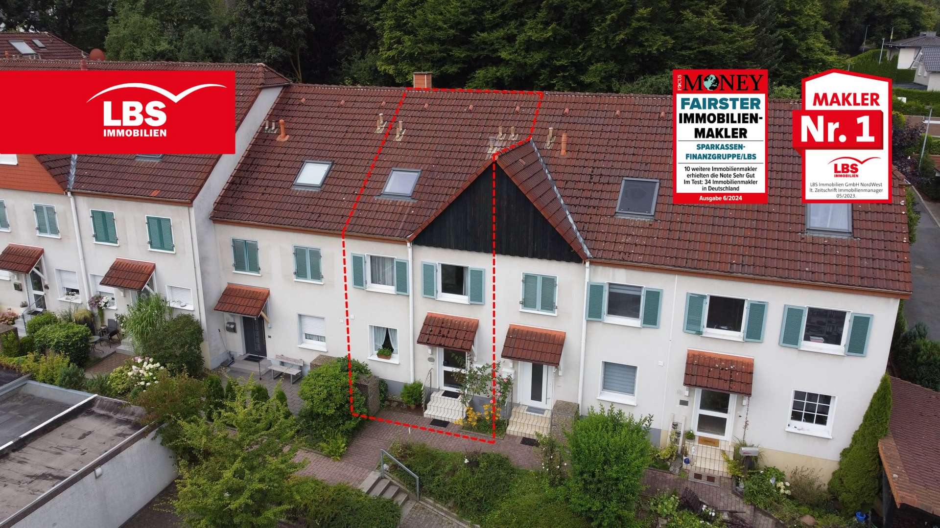 Aussenansicht - Reihenmittelhaus in 58708 Menden mit 94m² kaufen