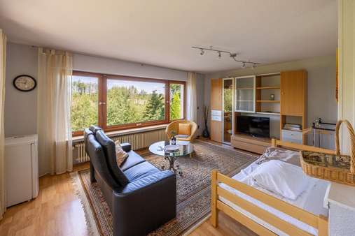 Wohnzimmer/Essen - Doppelhaushälfte in 58553 Halver mit 100m² kaufen
