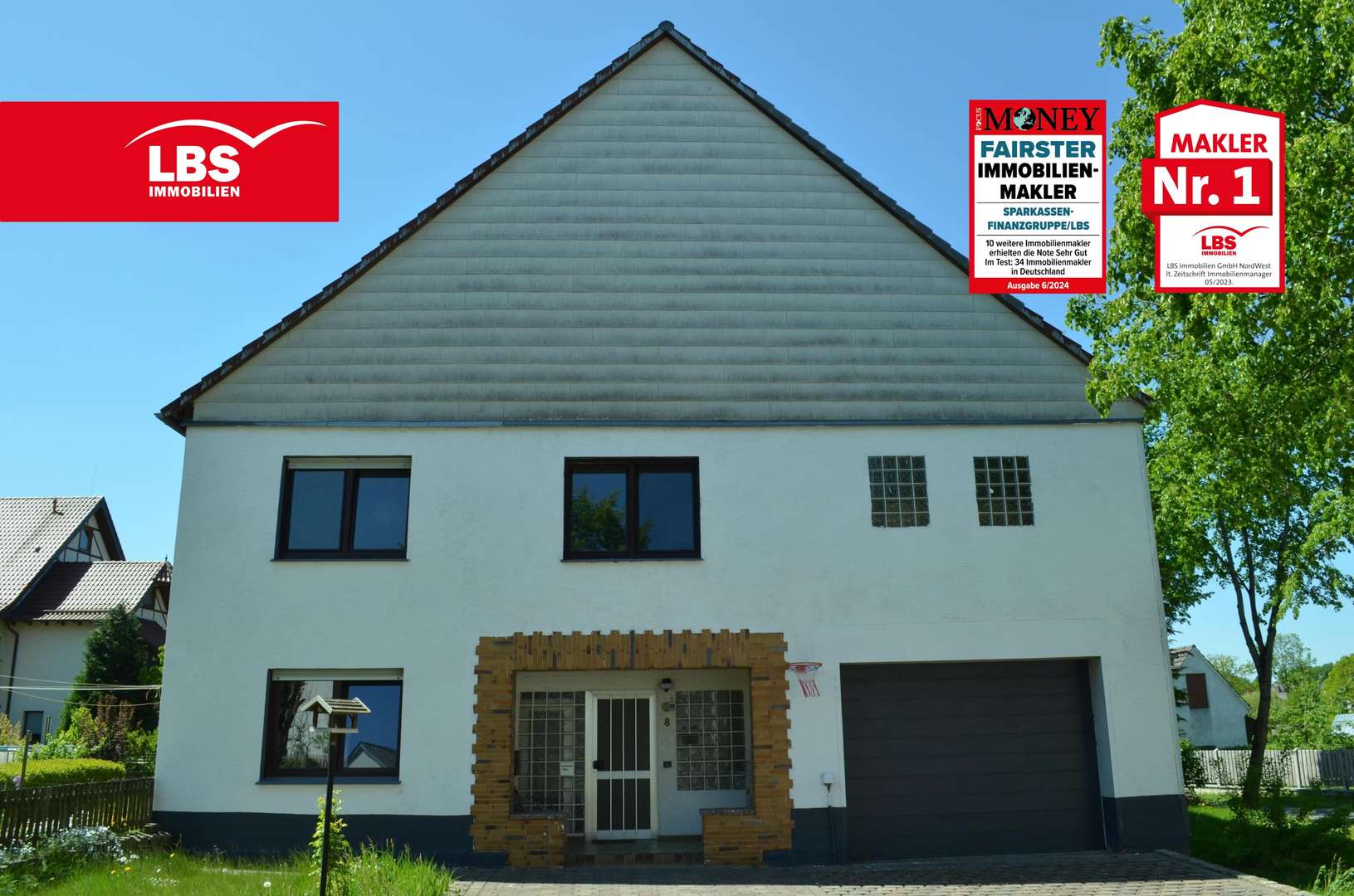 Frontansicht - Einfamilienhaus in 33165 Lichtenau mit 156m² kaufen