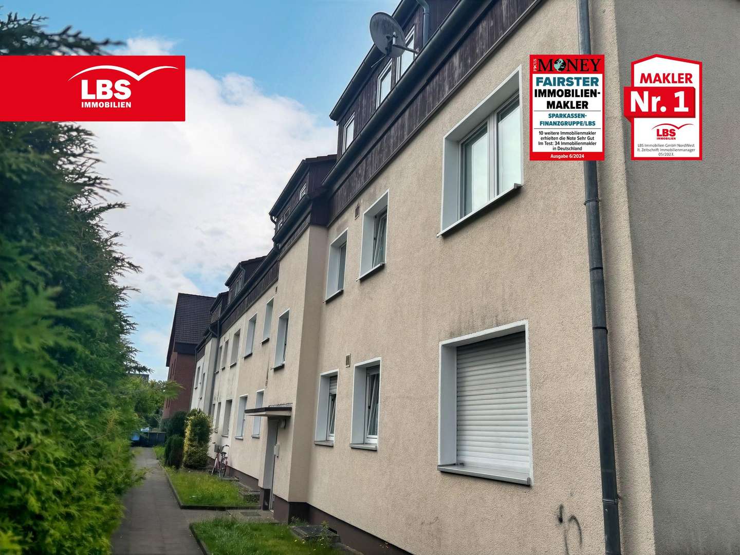 Außenansicht - Dachgeschosswohnung in 32832 Augustdorf mit 64m² kaufen