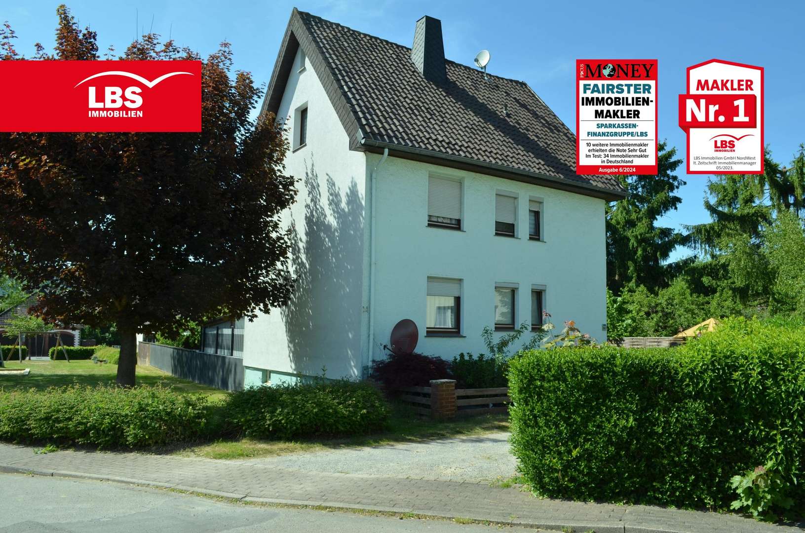 Frontansicht - Zweifamilienhaus in 37691 Boffzen mit 164m² kaufen