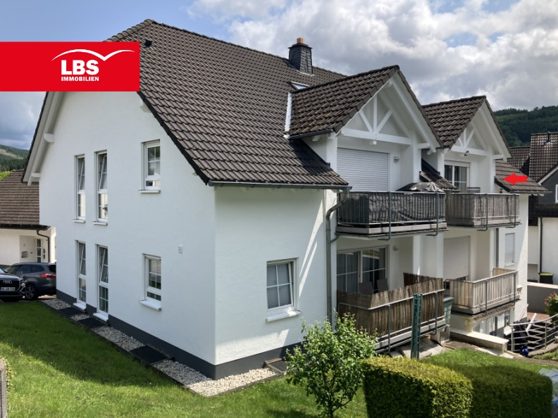 Seitenansicht Seitenansicht - Maisonette-Wohnung in 57368 Lennestadt mit 70m² kaufen