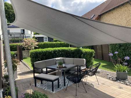Terrassenbereich - Doppelhaushälfte in 58706 Menden mit 115m² kaufen