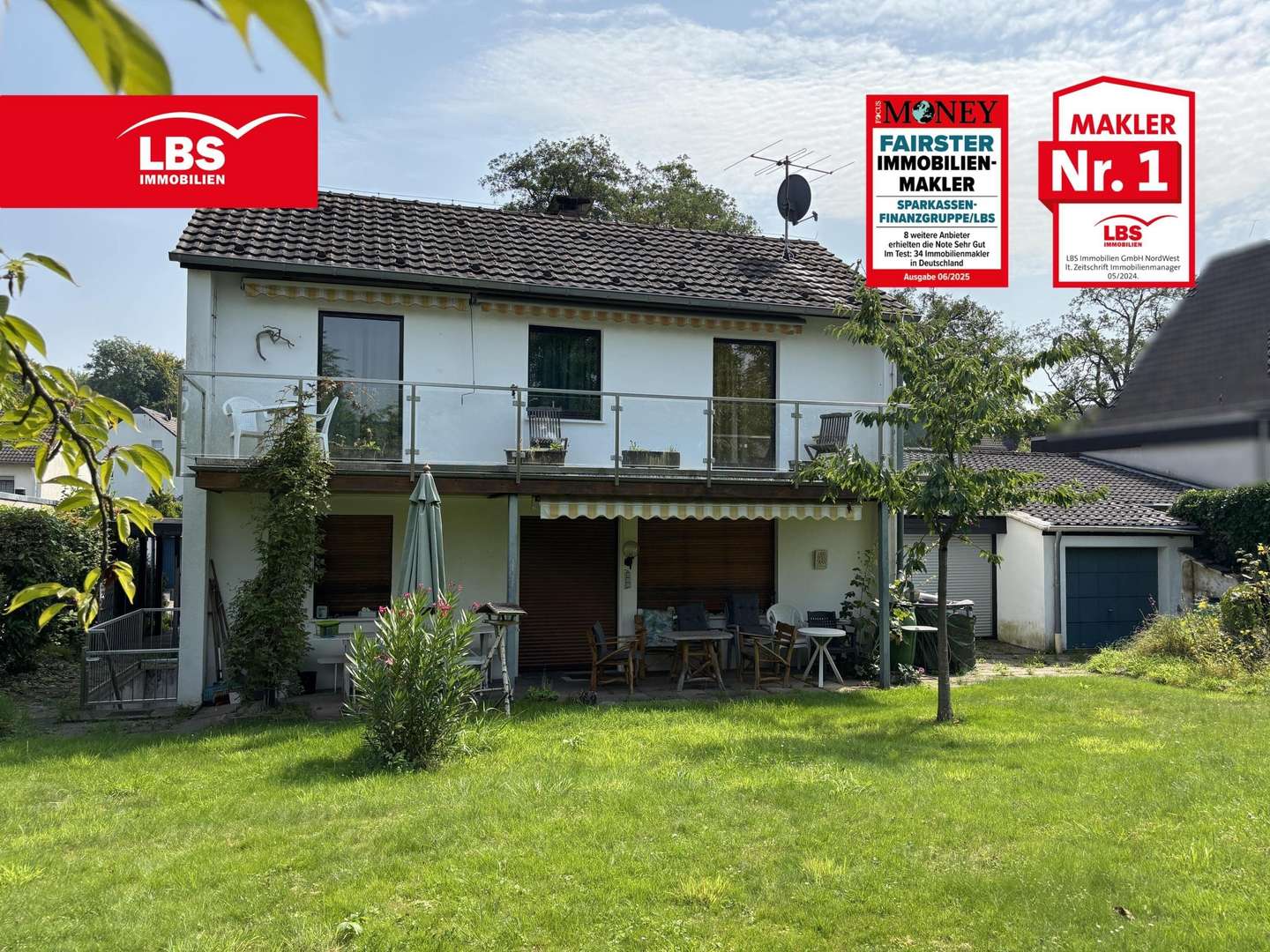 Gartenansicht - Einfamilienhaus in 51469 Bergisch Gladbach mit 147m² kaufen