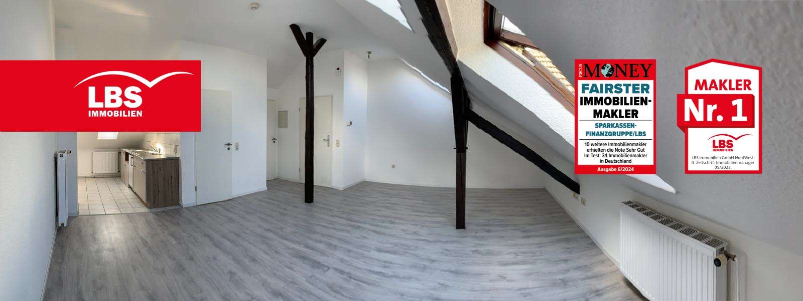 Wohn-Schlafraum - Appartement in 58239 Schwerte mit 35m² mieten