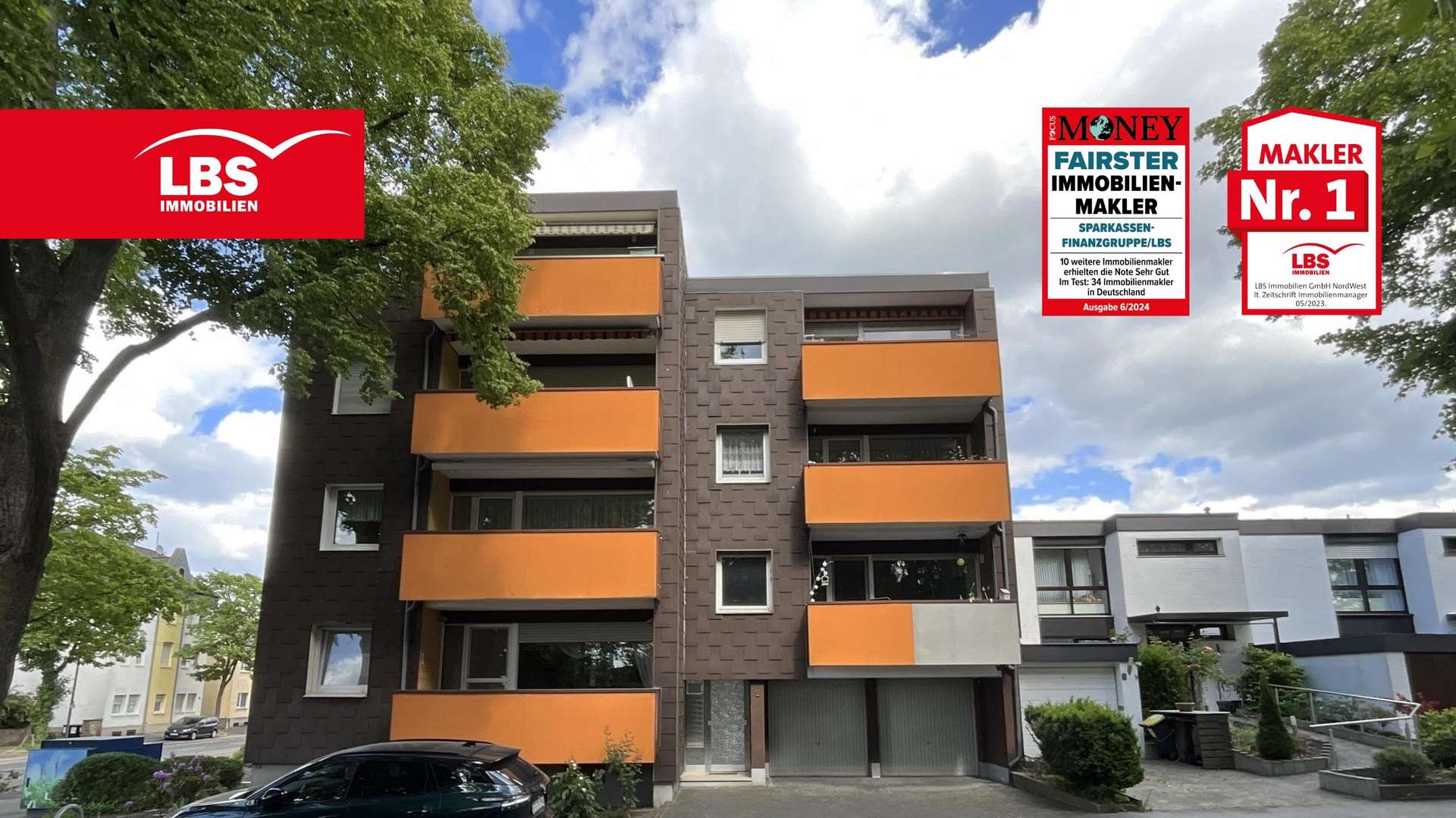 Außenansicht - Erdgeschosswohnung in 44319 Dortmund mit 63m² als Kapitalanlage kaufen