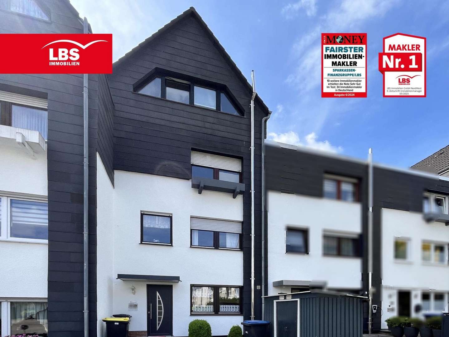 Frontansicht - Zweifamilienhaus in 58239 Schwerte mit 214m² kaufen