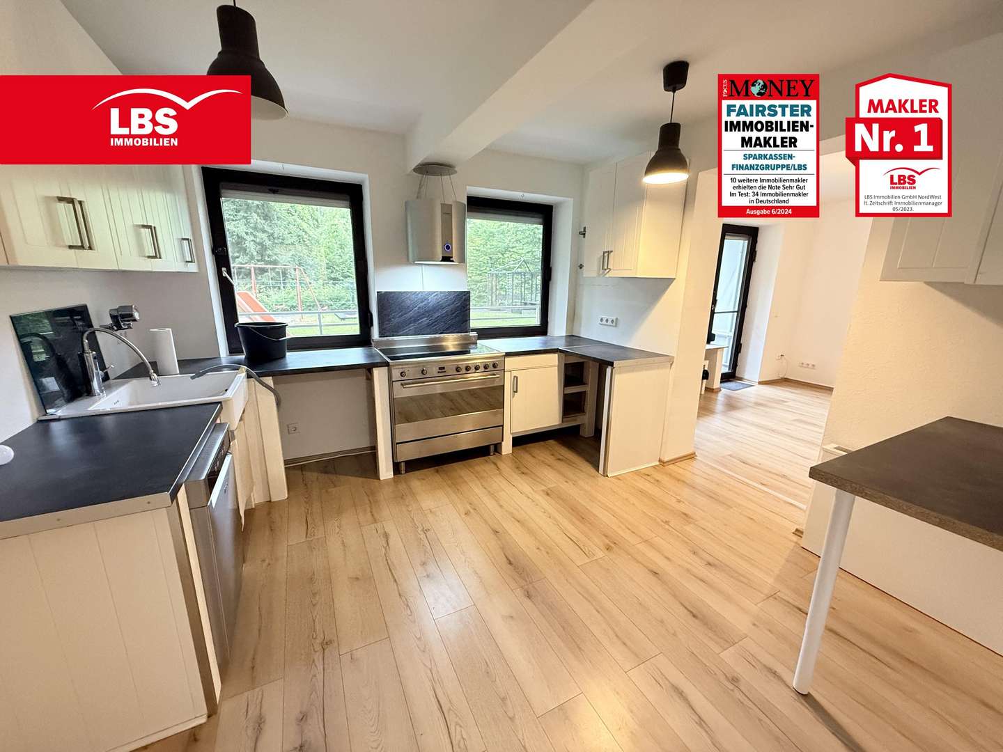 Küche - Erdgeschosswohnung in 58313 Herdecke mit 117m² kaufen