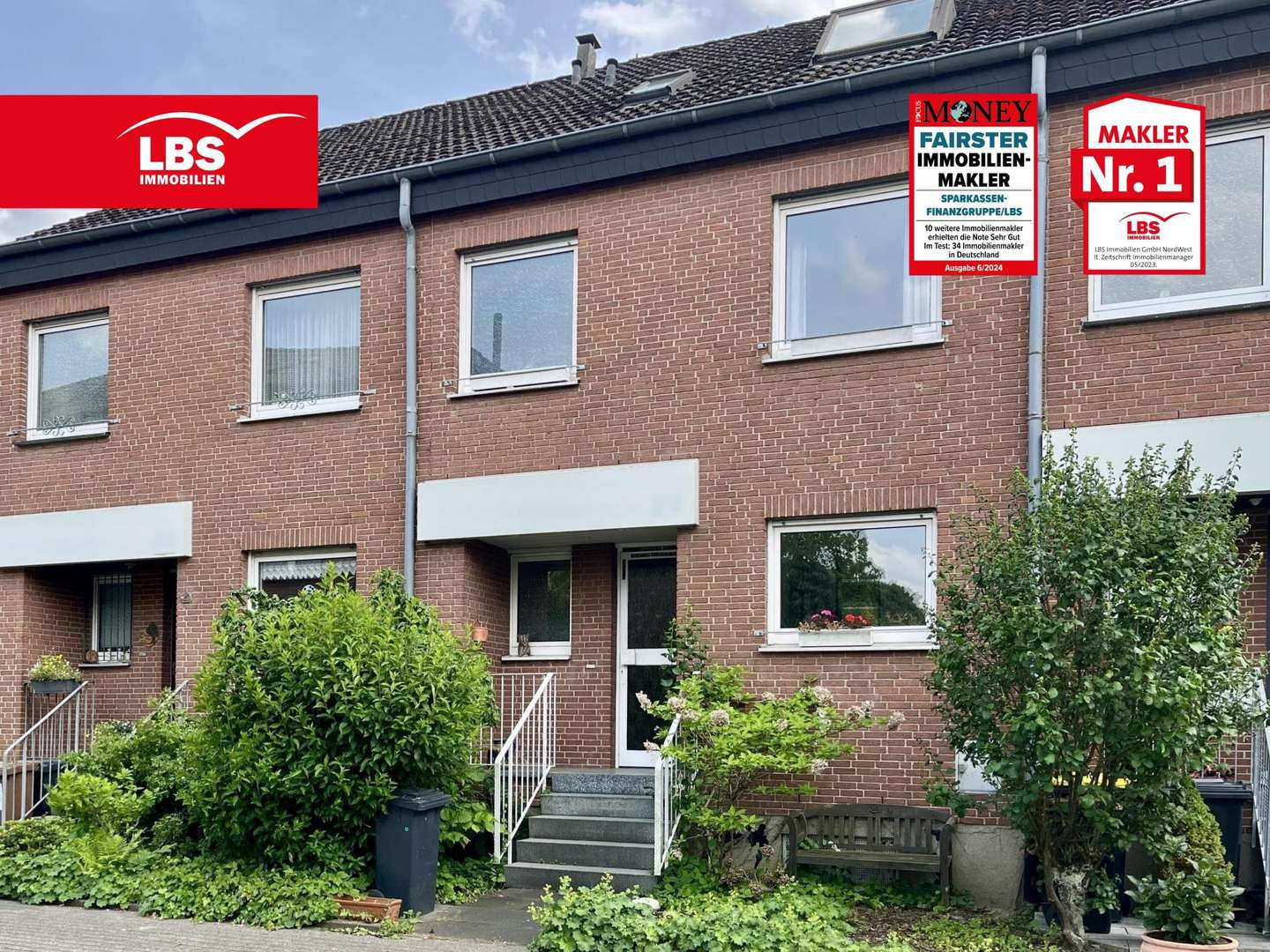 Außenansicht Außenansicht - Reihenmittelhaus in 44229 Dortmund mit 153m² kaufen