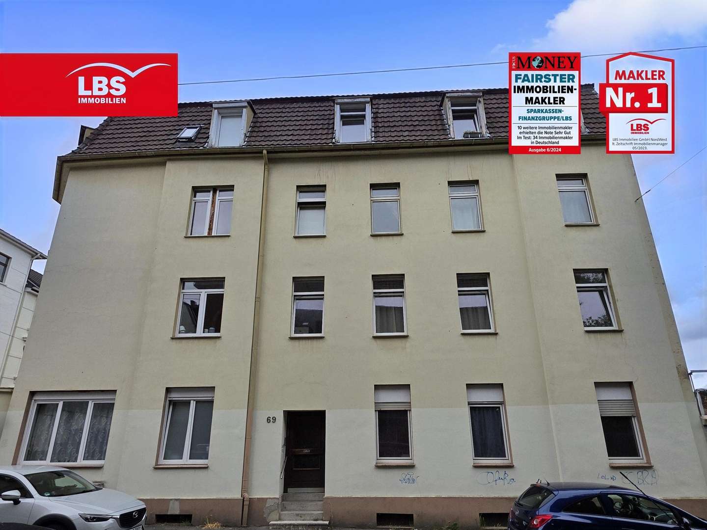Außenansicht - Mehrfamilienhaus in 42289 Wuppertal mit 485m² als Kapitalanlage kaufen