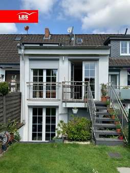 Rückansicht - Reihenmittelhaus in 40599 Düsseldorf mit 93m² kaufen