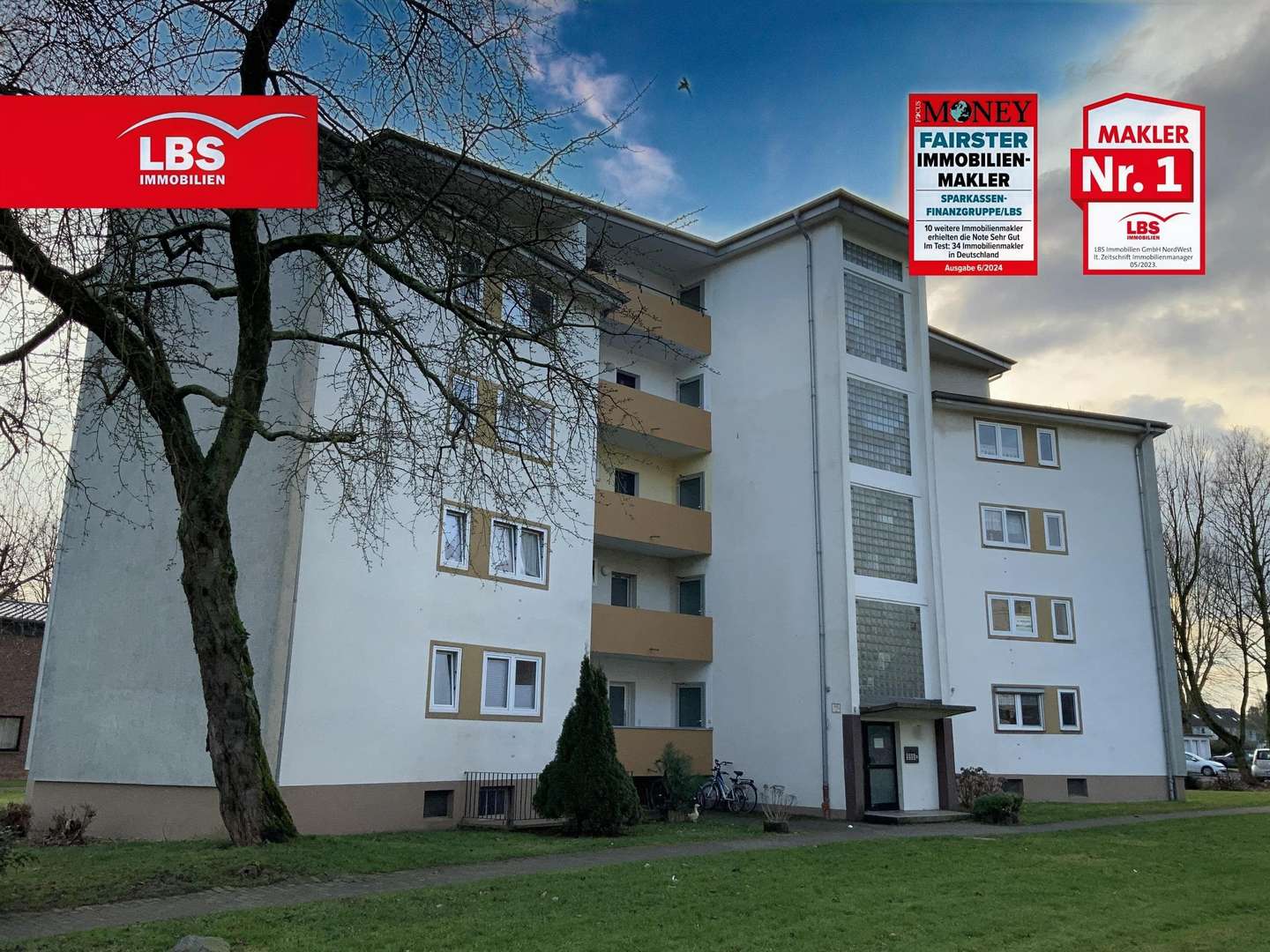 Frontansicht Frontansicht - Etagenwohnung in 41462 Neuss mit 68m² kaufen