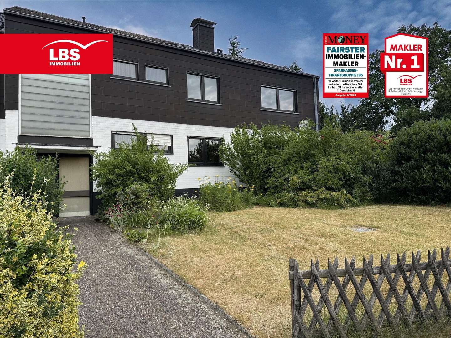 Vorderansicht Vorderansicht - Zweifamilienhaus in 33758 Schloß Holte-Stukenbrock mit 184m² kaufen