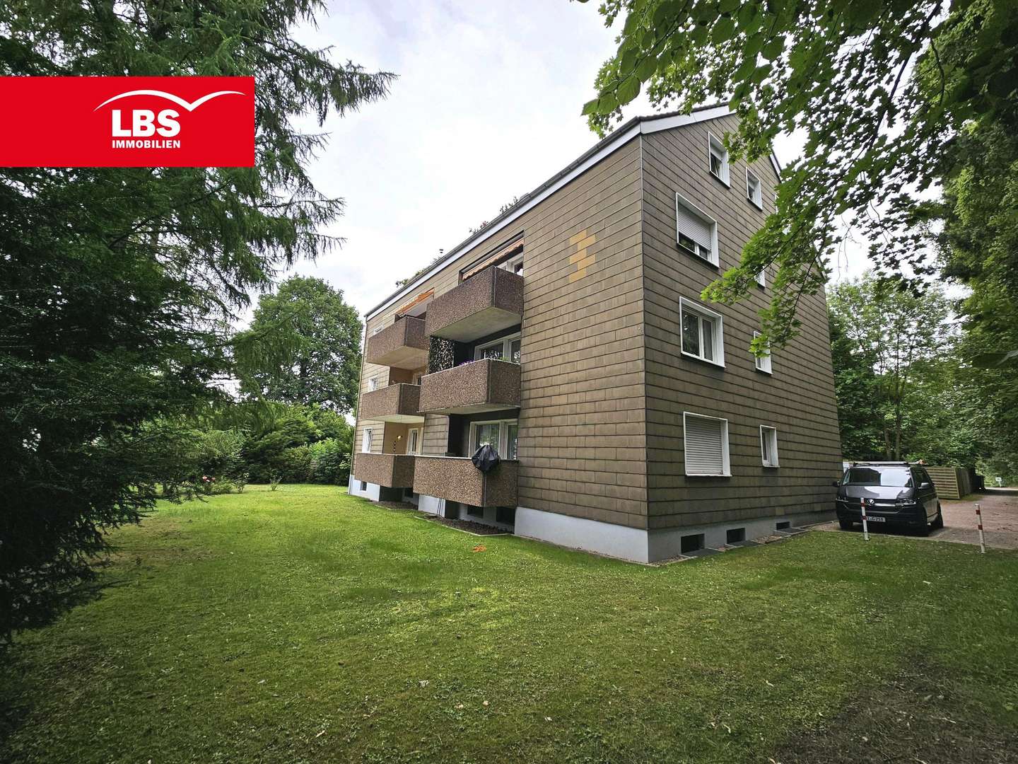 Gartenseite Gartenseite - Etagenwohnung in 33605 Bielefeld mit 100m² kaufen