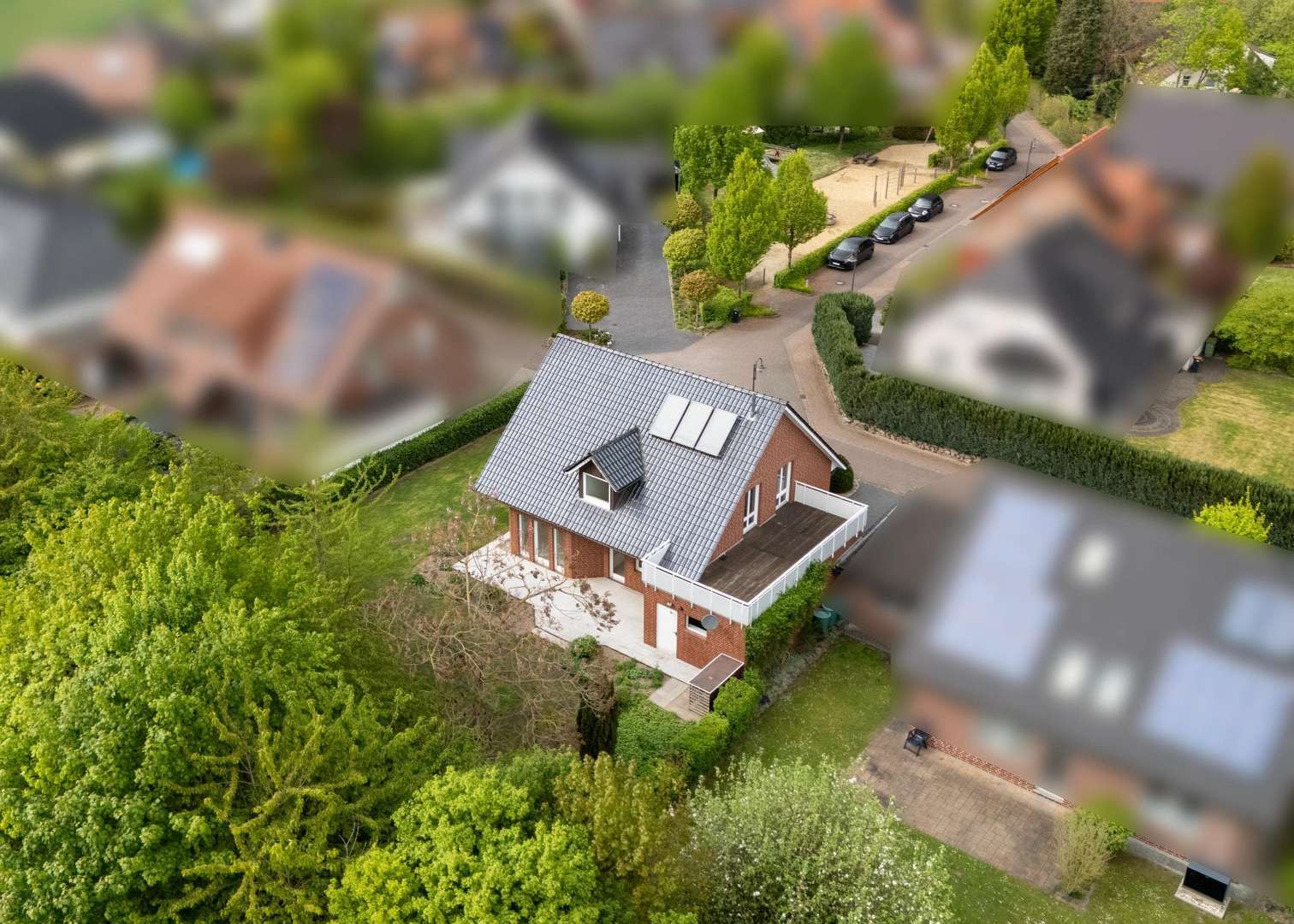 Luftbild Luftbild - Einfamilienhaus in 49214 Bad Rothenfelde mit 148m² kaufen