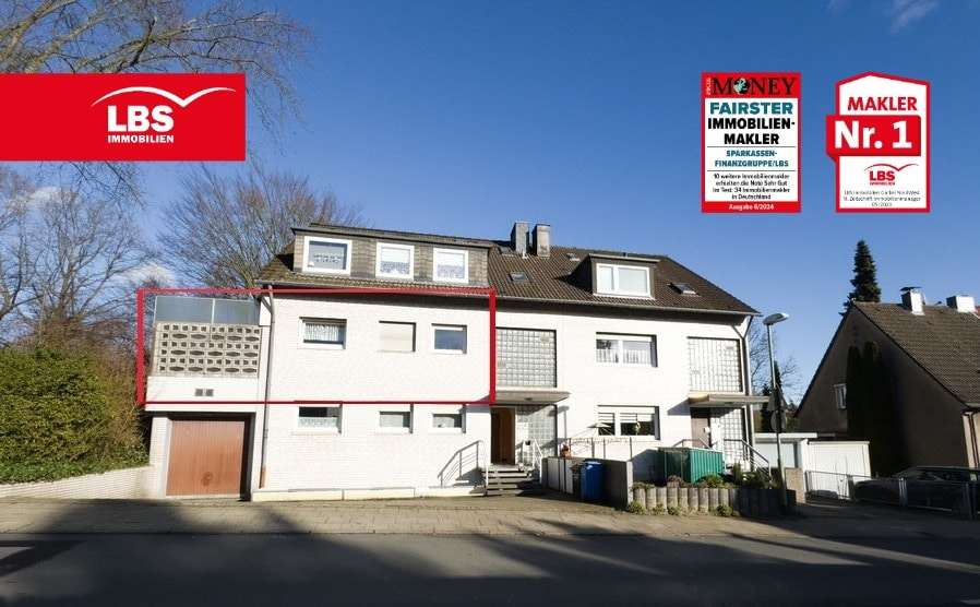 Vorderansicht - Etagenwohnung in 45279 Essen mit 102m² kaufen