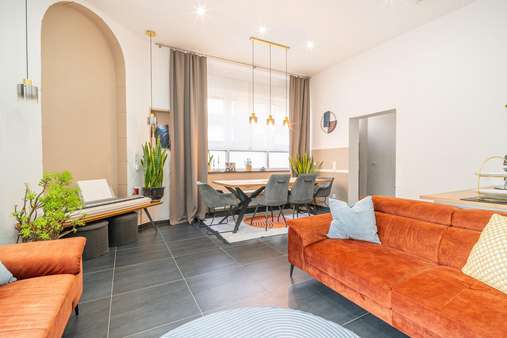 Wohnzimmer Wohnzimmer - Erdgeschosswohnung in 44623 Herne mit 76m² kaufen