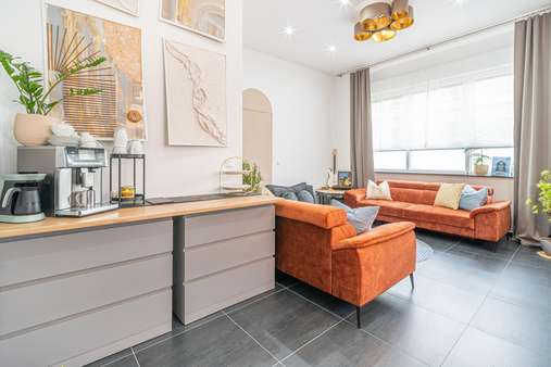 Wohnzimmer Wohnzimmer - Erdgeschosswohnung in 44623 Herne mit 76m² kaufen