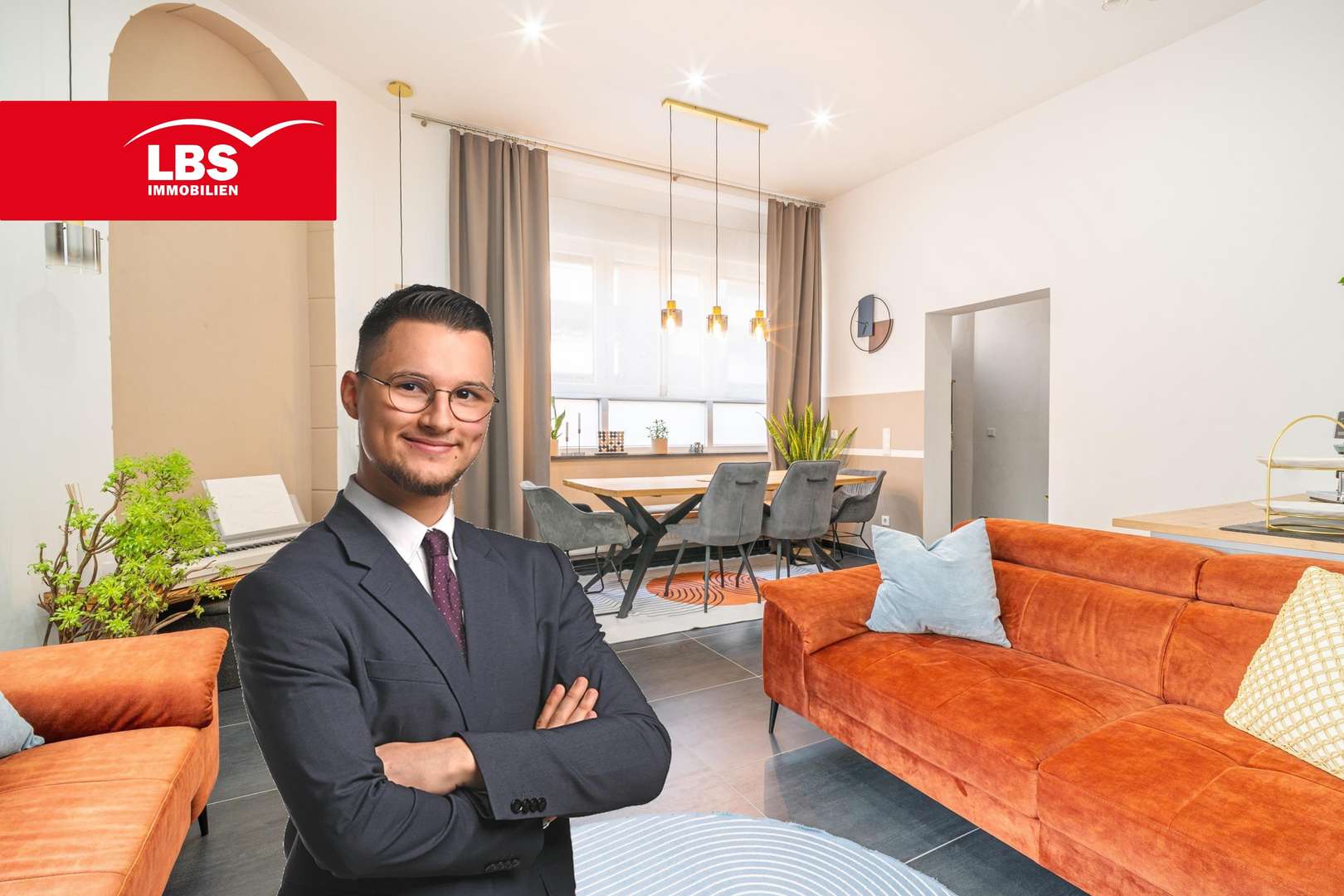 Wohnzimmer Wohnzimmer - Erdgeschosswohnung in 44623 Herne mit 76m² kaufen