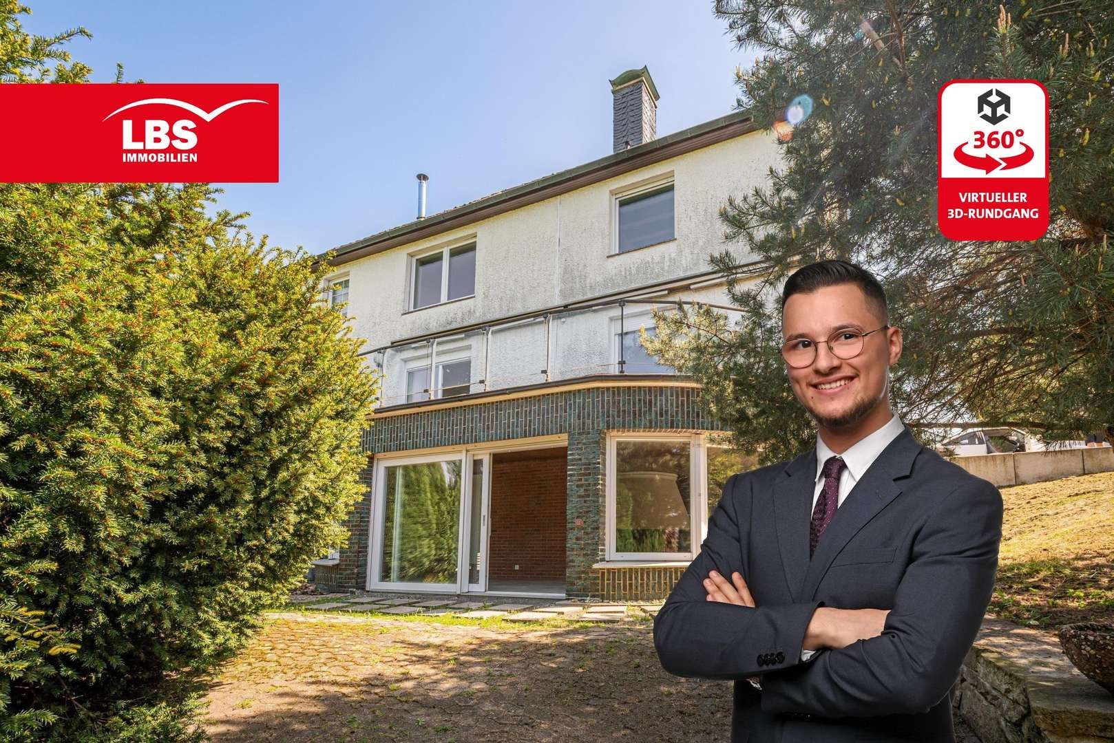 Rückansicht - Doppelhaushälfte in 45549 Sprockhövel mit 216m² kaufen