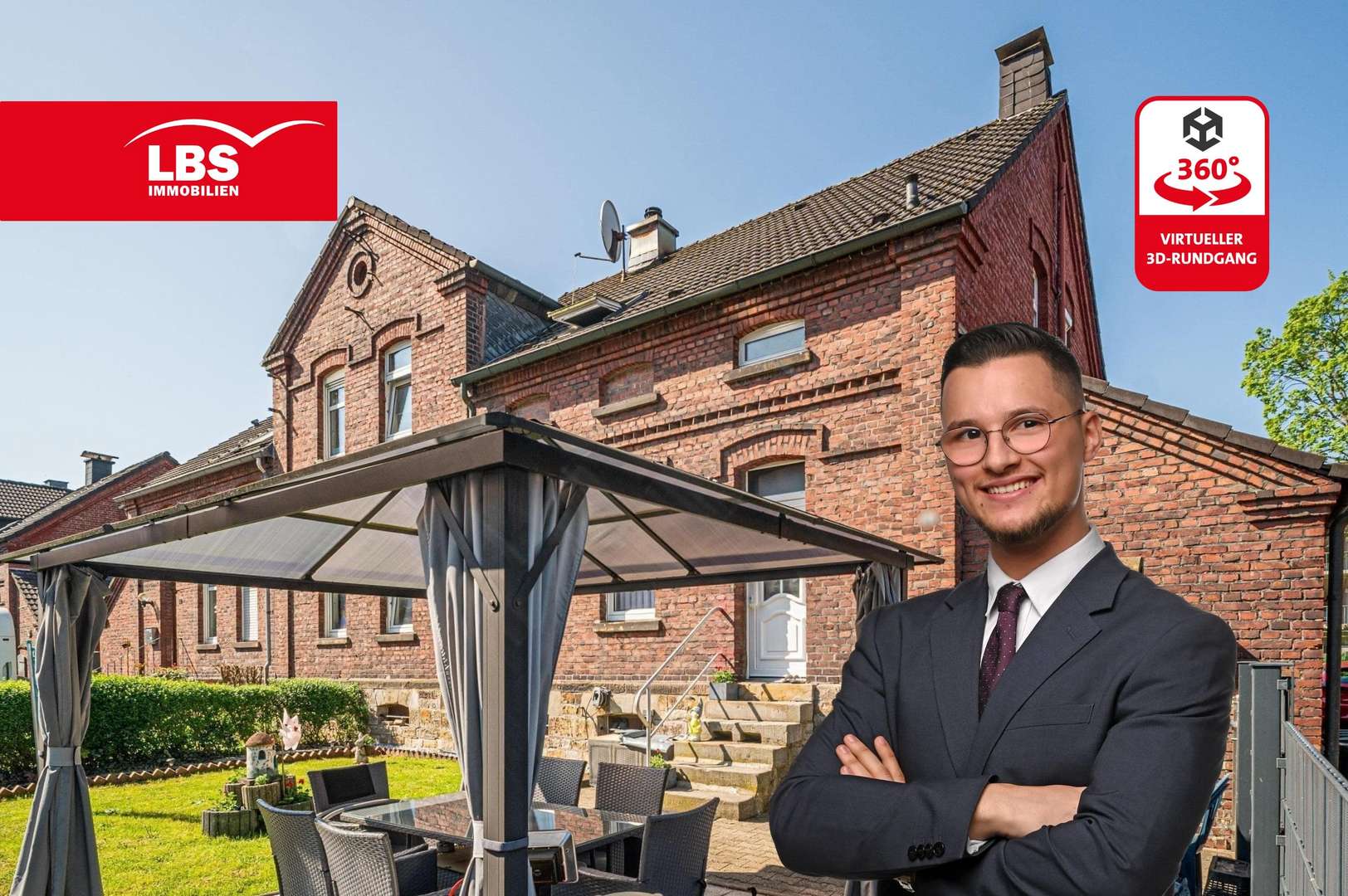 Außenansicht - Reiheneckhaus in 44879 Bochum mit 75m² kaufen