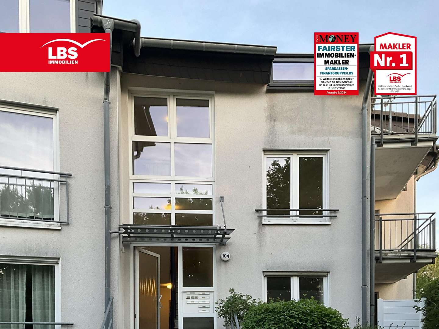 Hausansicht - Erdgeschosswohnung in 58454 Witten mit 64m² kaufen