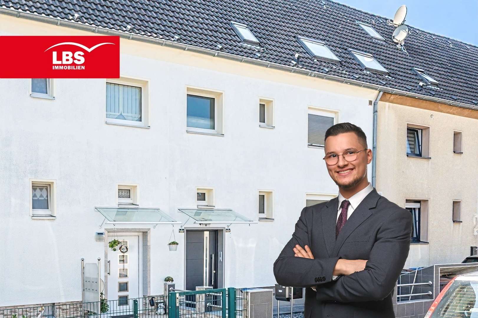 Außenansicht - Reihenmittelhaus in 44579 Castrop-Rauxel mit 130m² kaufen