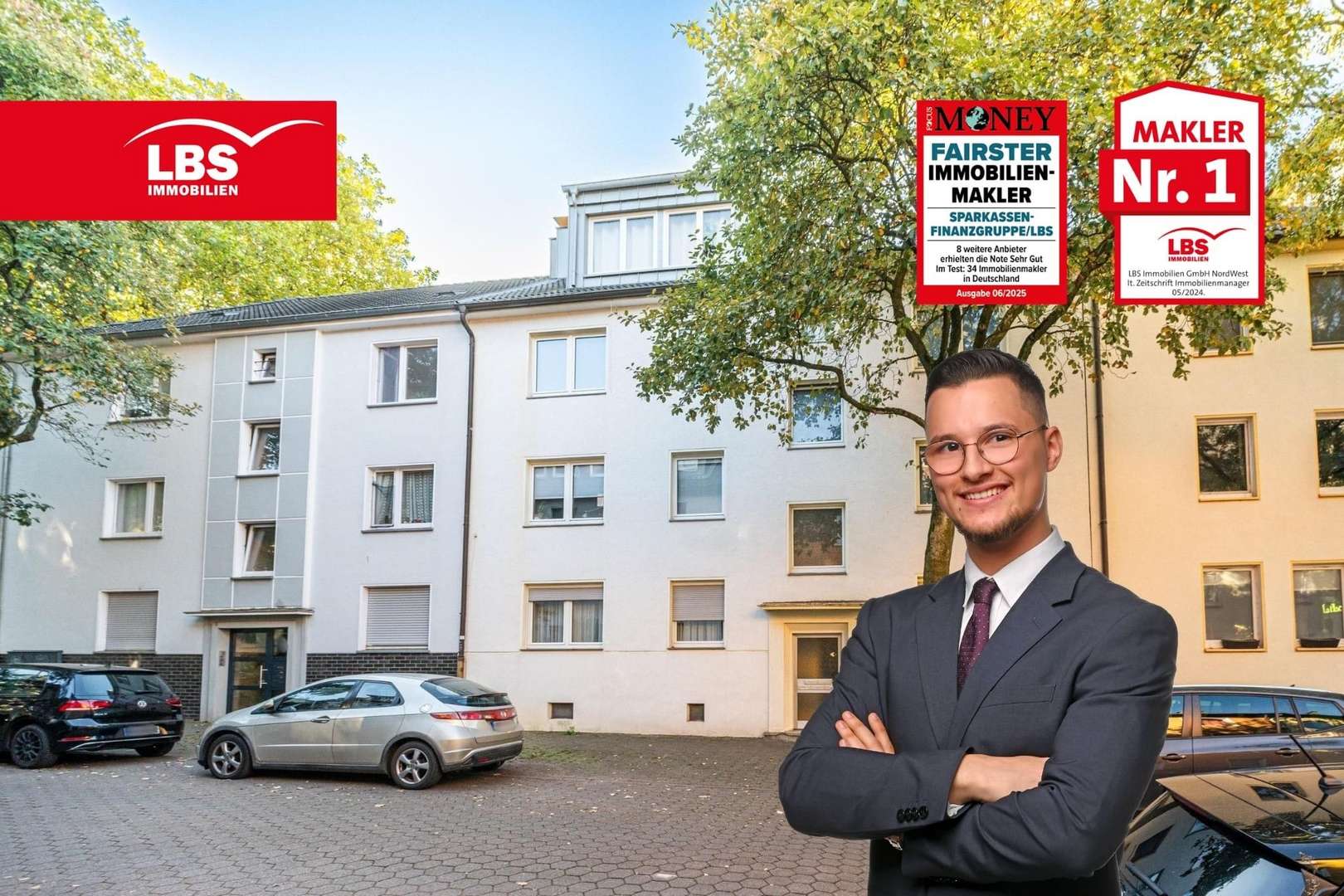 Vorderansicht - Mehrfamilienhaus in 44793 Bochum mit 385m² kaufen