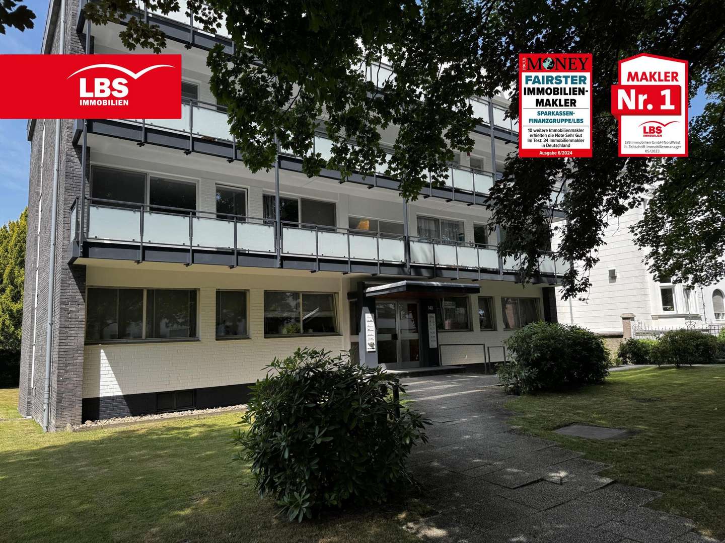 Frontansicht Frontansicht - Erdgeschosswohnung in 47803 Krefeld mit 37m² kaufen