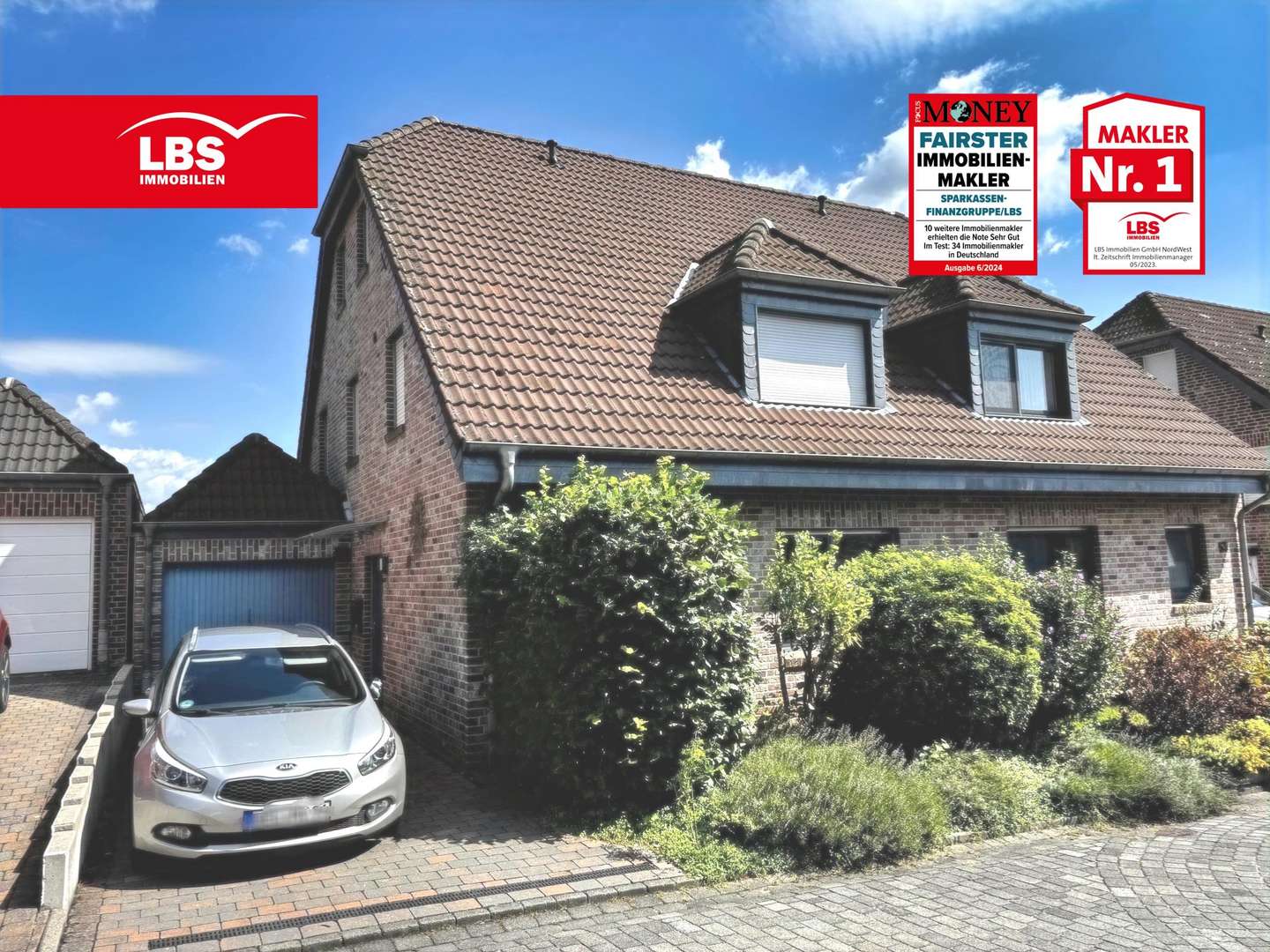 DHH Straßenansicht DHH Straßenansicht - Doppelhaushälfte in 47509 Rheurdt mit 130m² kaufen