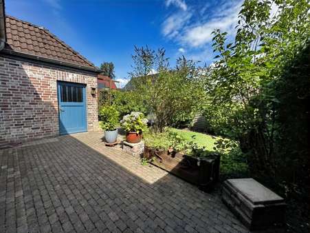 Terrasse Terrasse - Doppelhaushälfte in 47509 Rheurdt mit 130m² kaufen
