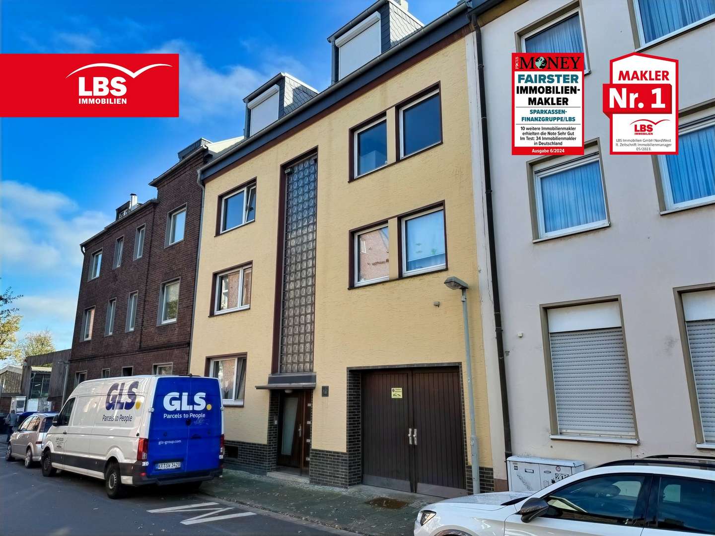 Ruhiges 4 Familienhaus - Erdgeschosswohnung in 47798 Krefeld mit 60m² kaufen