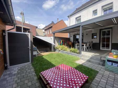 Garten - Reihenendhaus in 47877 Willich mit 135m² kaufen