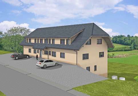 Visualisierung 2 - Mehrfamilienhaus in 79837 St. Blasien mit 686m² kaufen