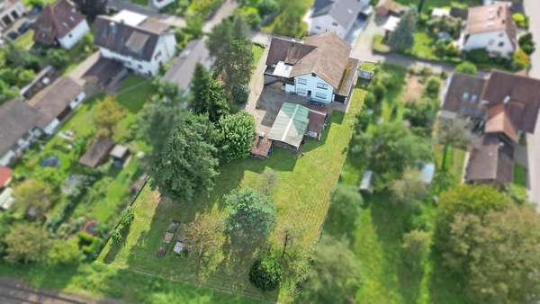 Blick von oben - Zweifamilienhaus in 79713 Bad Säckingen mit 230m² kaufen