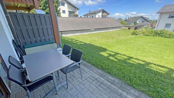 Terrasse mit Gartenblick - Wohnung in 79862 Höchenschwand mit 45m² mieten