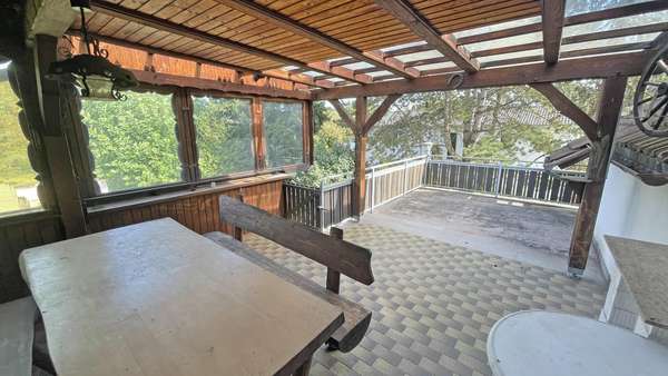 Terrasse Terrasse - Zweifamilienhaus in 79713 Bad Säckingen mit 230m² kaufen