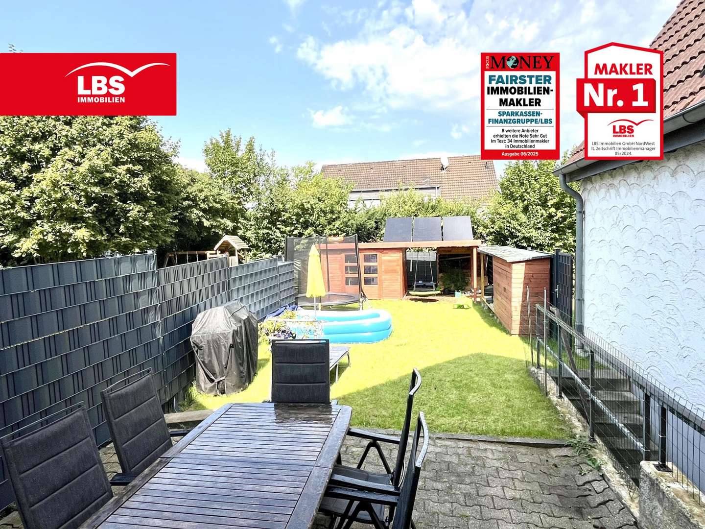 Terrasse / Garten Terrasse / Garten - Reihenmittelhaus in 58706 Menden mit 114m² kaufen