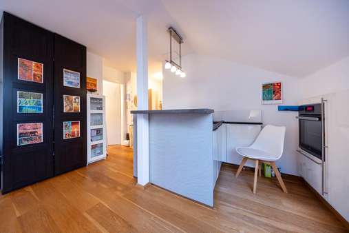 Wohn- Ess- Küchenbereich - Dachgeschosswohnung in 78467 Konstanz mit 41m² kaufen